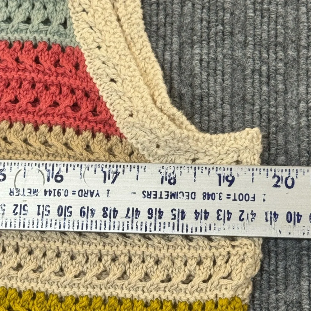 New Pendleton Stripe Knit Tank Top‎ LG